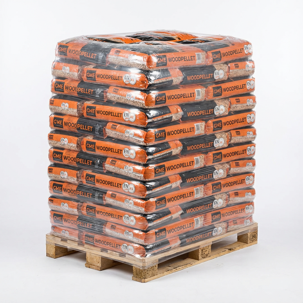 Pellets ENplus A1 GME Woodpellet palet de 65 sacos 975 kg